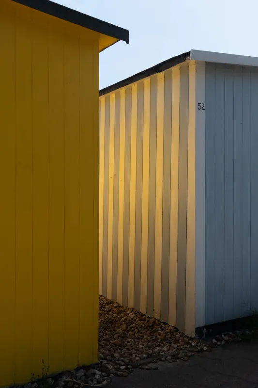 Beach huts IV, Aldwick Bay. 2024.